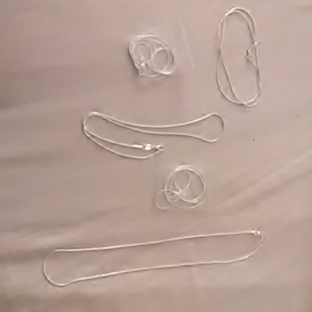 925 sterling silver snake chain necklaces